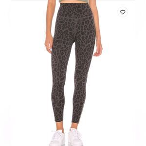 LNA Leopard Leggings w Gold Zippers